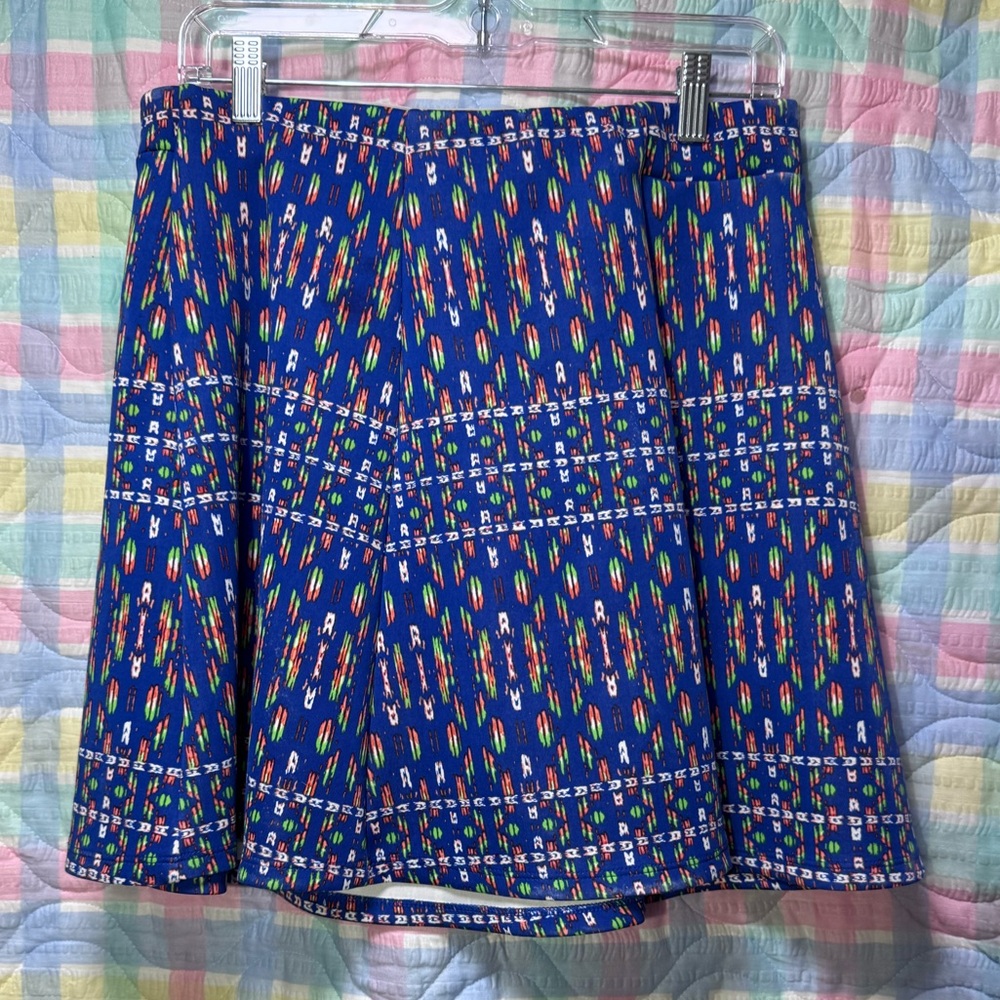 Colorful Patterned Women's Skirt